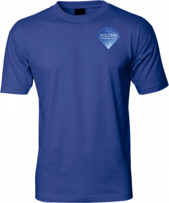 ID - Kolding Faldskærmsklub Cotton T-Shirt - Royal Blue